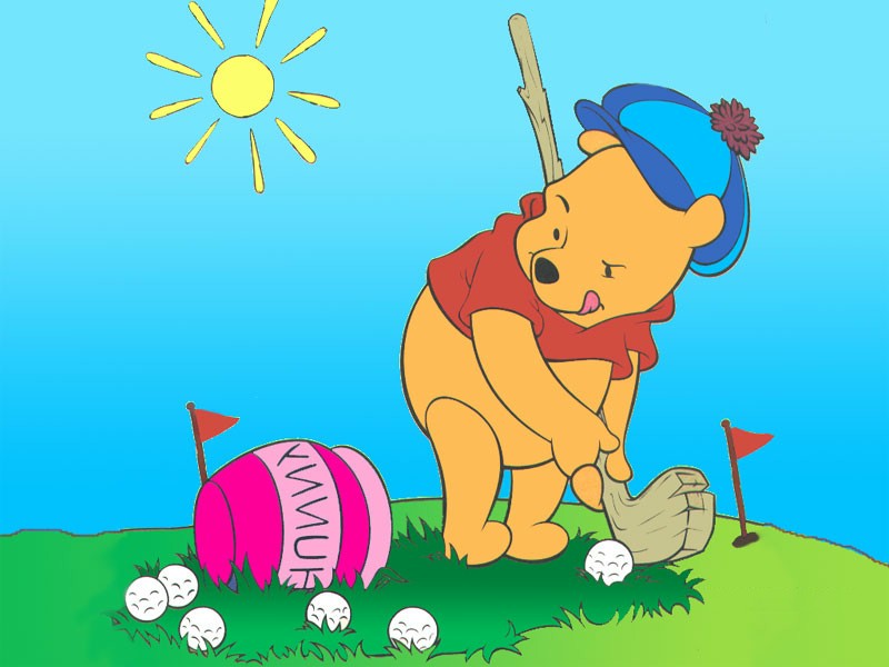 wallpaper cartoon pooh. Wallpaper ** Winnie the Pooh!